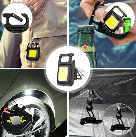 LINTERNA LED (RECARGABLE) Y DESTAPADOR