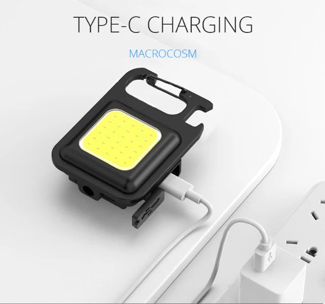 LINTERNA LED (RECARGABLE) Y DESTAPADOR