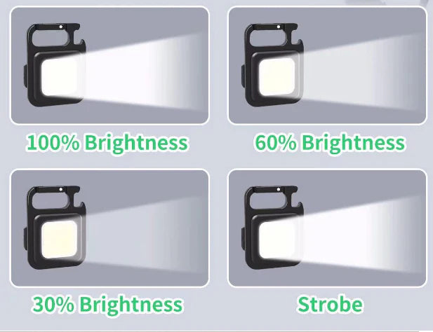 LINTERNA LED (RECARGABLE) Y DESTAPADOR