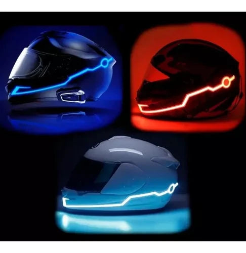 LUCES LED PARA CASCO DE MOTO