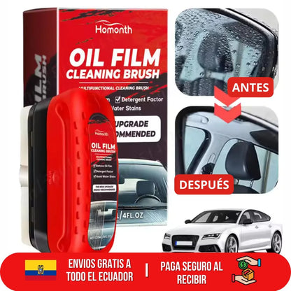 Combo 3 Cepillos Quitagrasa para Parabrisas