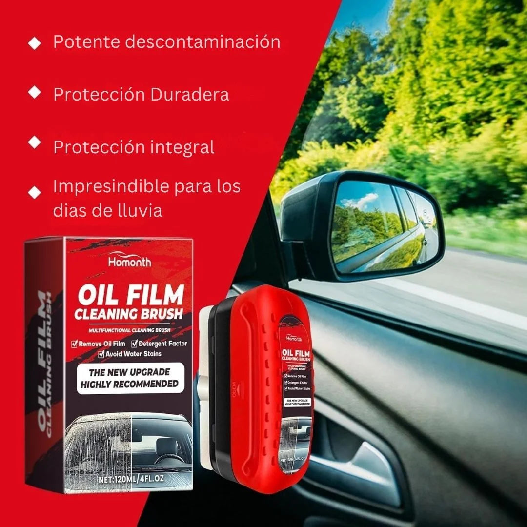 Combo 3 Cepillos Quitagrasa para Parabrisas